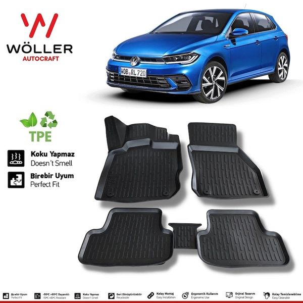 Wöller Volkswagen Polo Uyumlu Paspas