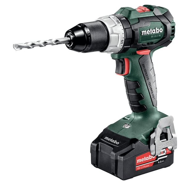 Metabo BS 18 LT 18V 4 Ah Li-ion Çift Akülü Matkap Vidalama