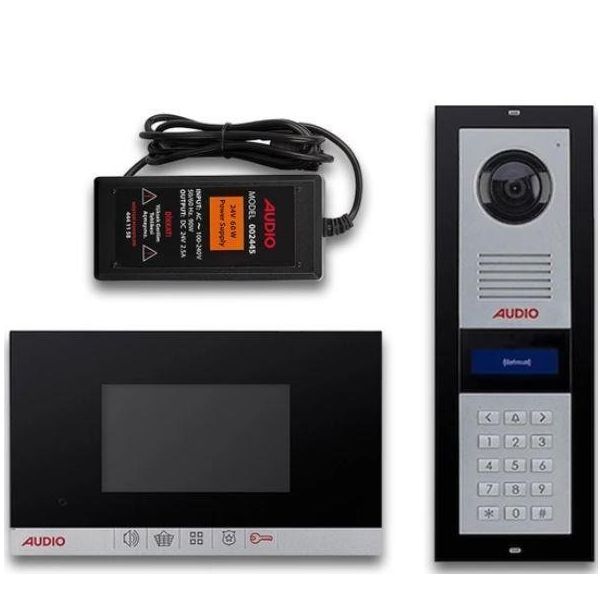 Audio Audıo 3002 4.3 15 Daire Görüntülü Şifreli Diafon Sistemi