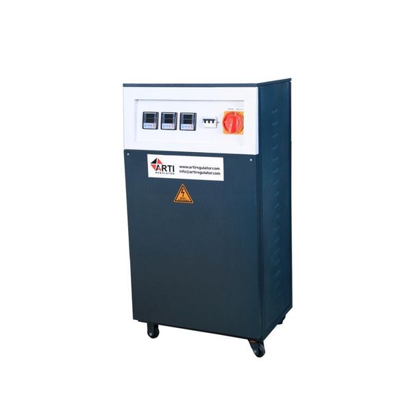Artı 275-430V 30 KVA Trifaze Servo Kontrollü Voltaj Regülatörü