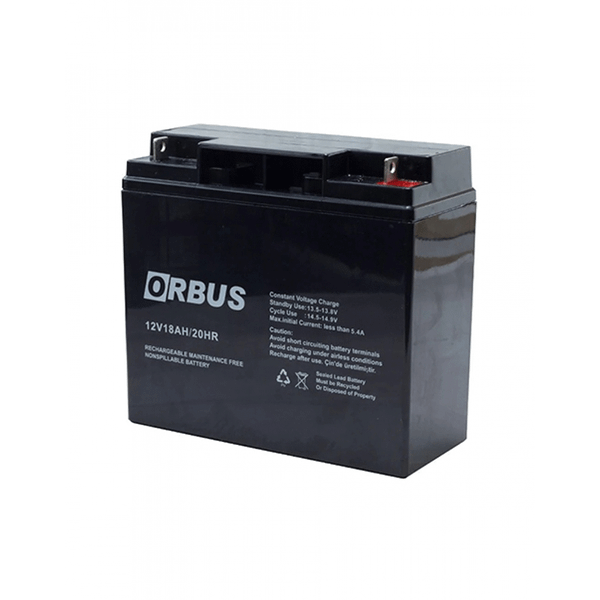 Orbus 12V 18 Ah Kuru Akü