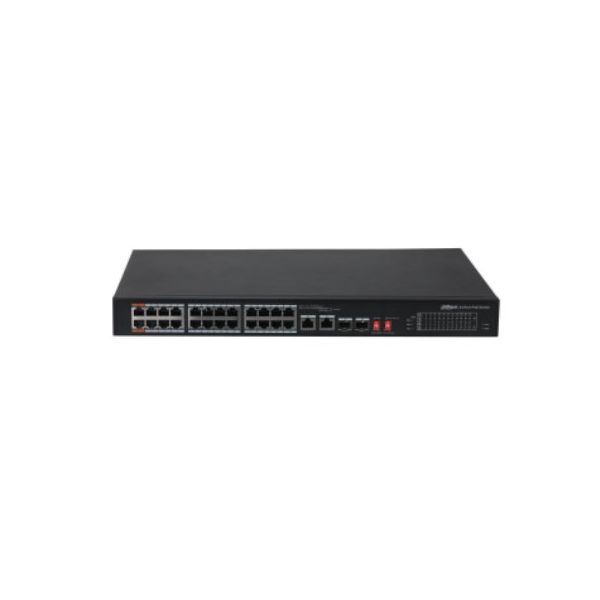 Dahua PFS3226-24ET-240 24 Port 2 Uplink Poe Switch