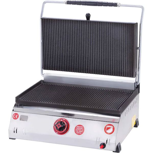 Işıkgaz Silverinox Doğalgazlı Döküm 20 Dilim Tost Makinesi