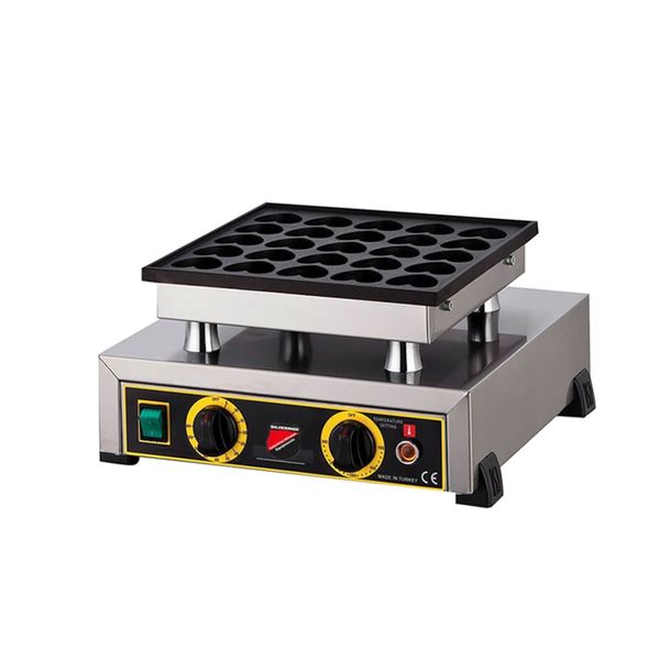 Işıkgaz Silverinox Elektrikli Tekli Kalpli Bubble Waffle Makinesi