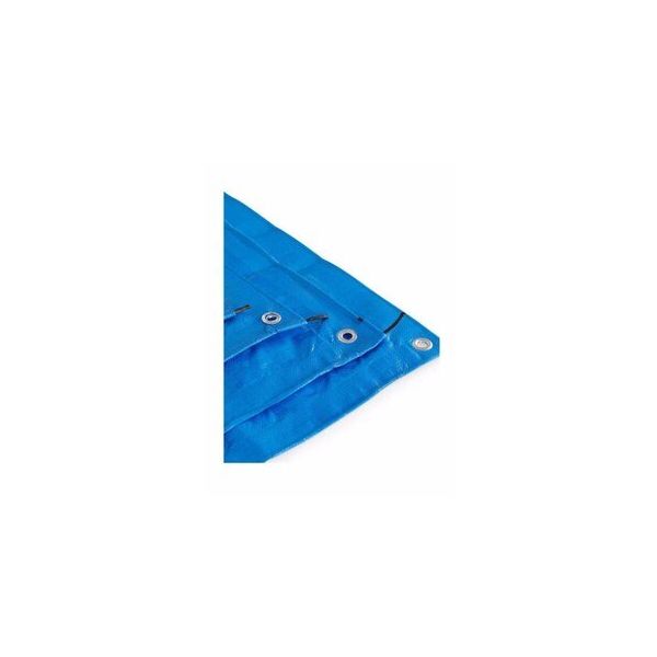 Adige Mavi 7x8 cm Su Geçirmez PVC Parafin Gölgelik Çadır Tente Branda