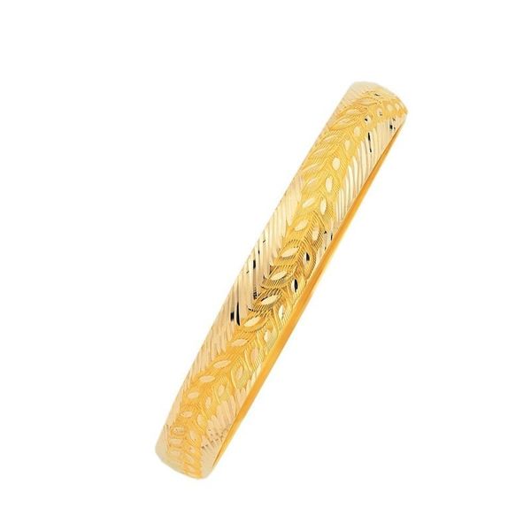 Bilezikhane 14 Ayar Altın Hediyelik Yaprak Model 7 Gram Bilezik