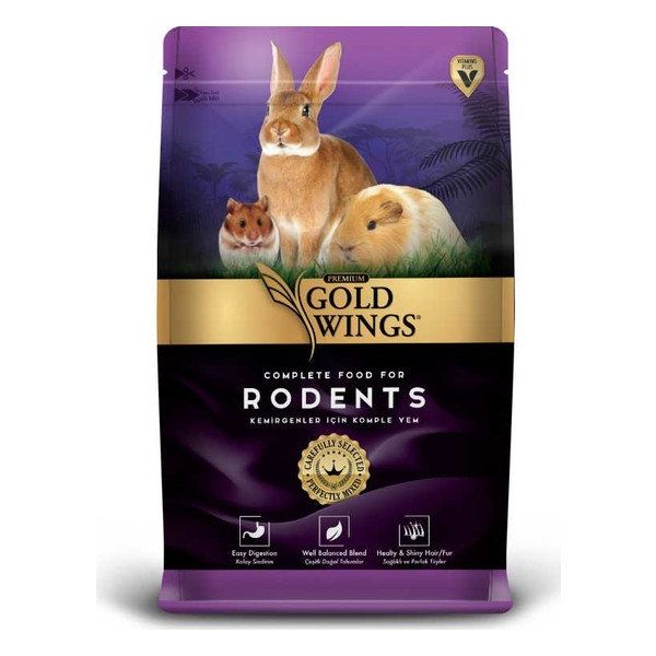 Gold Wings Premium 1 kg Kemirgen Yemi