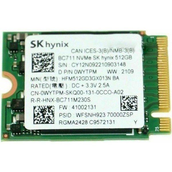 SK Hynix Hynix BC711 128GB Pcie Nvme M.2 2230 Outlet