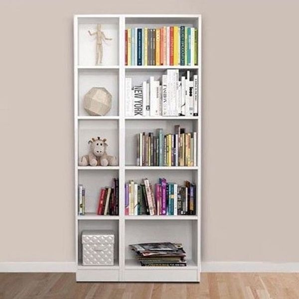 Remaks 10 Raflı Beyaz Kitaplık