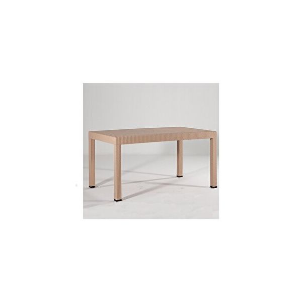 Sandalie Rattan Cappucino 90x150 cm Bahçe Masa