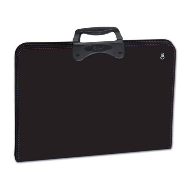 Abka 10403001 Siyah 55x75 cm Fermuarlı Resim Proje Çantası