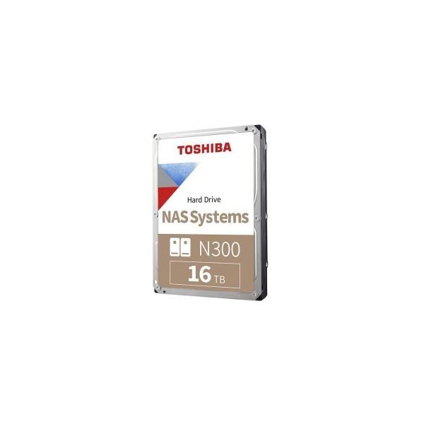 Toshiba HDWG31GUZSVA N300 16 TB 7200RPM 512 MB SATA3 180TB/Y NAS