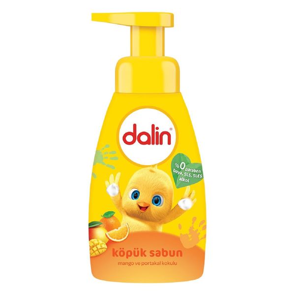 Dalin 4x200 ml Adet Mango ve Portakal Kokulu Köpük Sabun