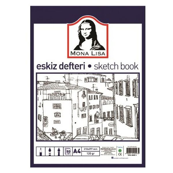 Südor BN05-4 A4 50 Yaprak Eskiz Defteri