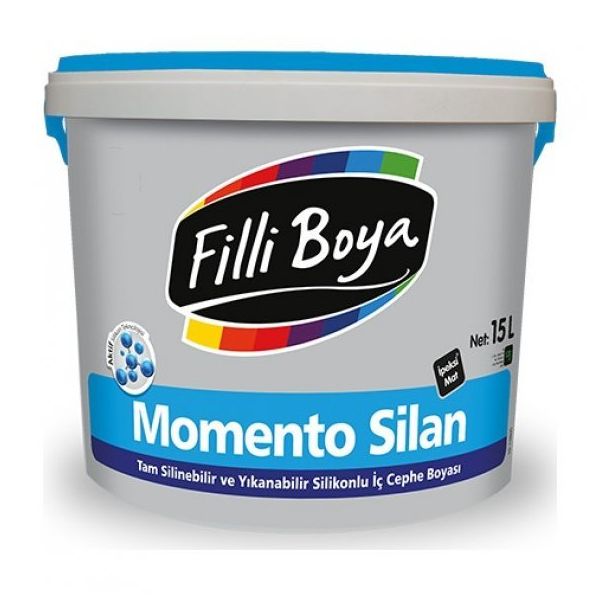 Filli Boya Momento Silan İpeksi 10 15 lt Silikonlu İç Cephe Boyası