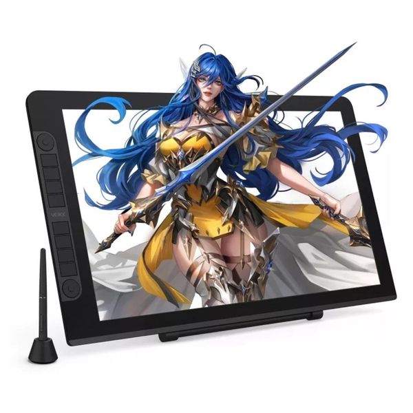 Veikk VK2200Pro 21.5 inç 8 Kısayol 2 Scroll Tuşlu Grafik Çizim Tableti