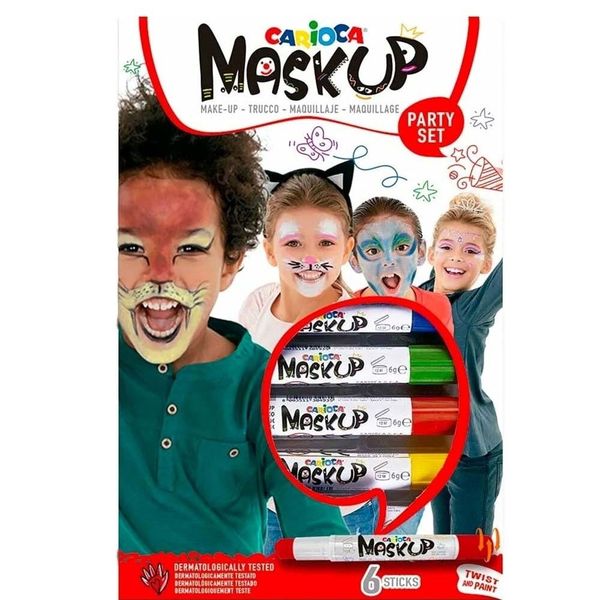 Carioca 43052 6 Renk Yüz Boyası
