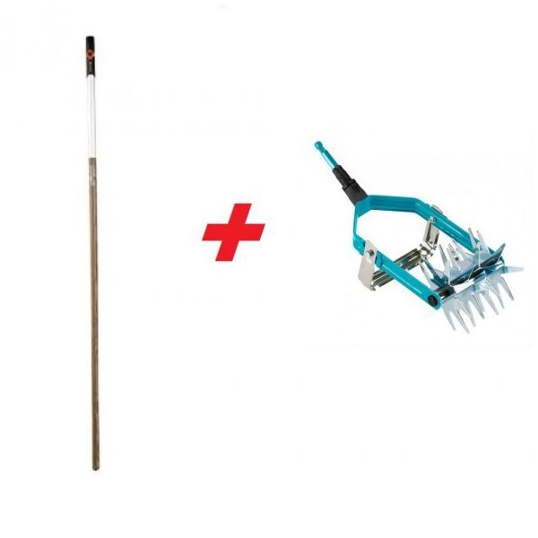 Gardena 3195 Combisystem 130 cm Saplı Çapalama Aleti