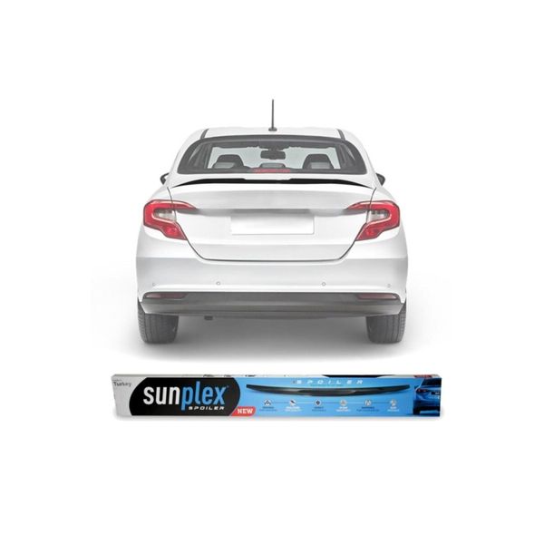 Sunplex Fiat Egea Sedan Bagaj Üstü Piano Black Spoiler