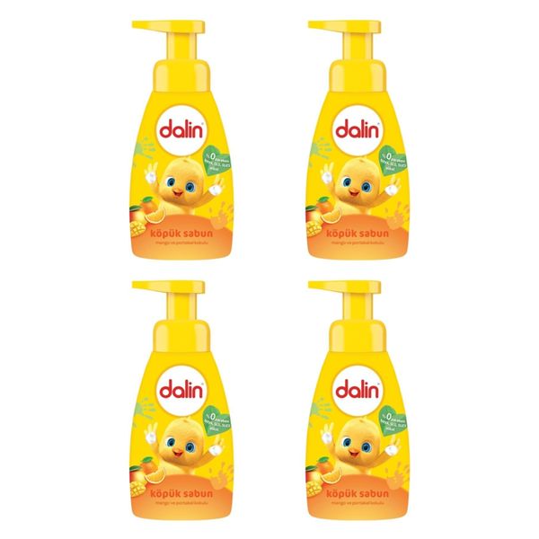 Dalin Mango ve Portakal Kokulu 4x200 ml Köpük Sabun