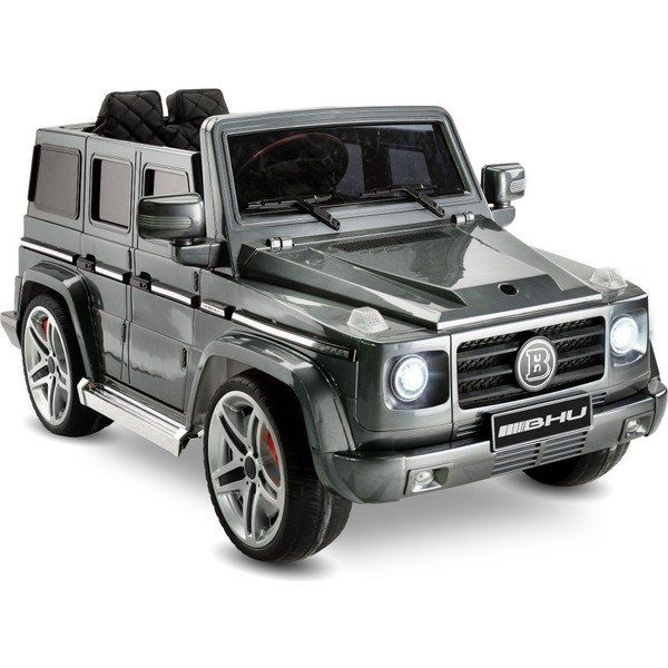 BABYHOPE 439 Akülü Uzaktan Kumandalı Jeep Füme