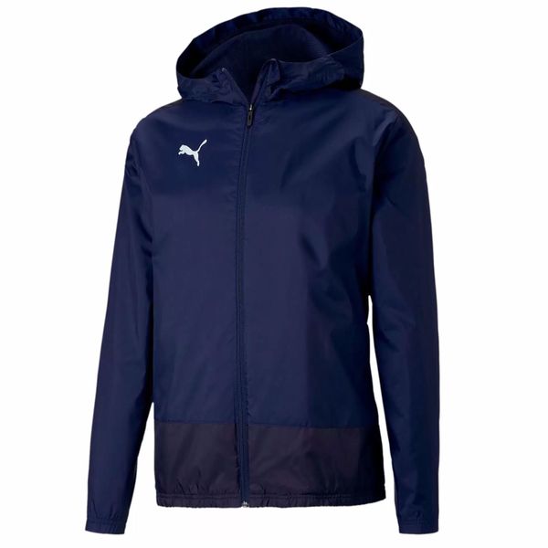 Puma Teamgoal 23 Training Rain Jacket Lacivert Erkek Futbol Antrenman Yağmurluk