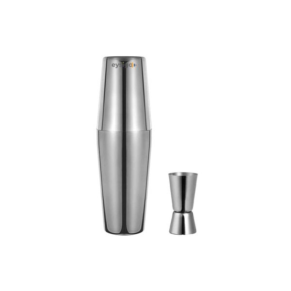 Eysigo Boston Çelik 550/750 ml 2 Parça Kokteyl Shaker Seti
