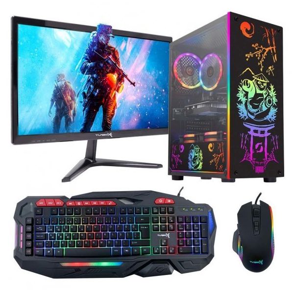 Turbox Tx1434 i5 4440 8 GB Ram 256 GB M.2 NVMe SSD 4GB GT740 21.5'' Monitör Masaüstü Oyun Bilgisayarı