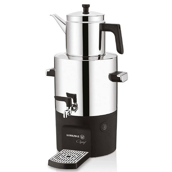 Korkmaz A3125 Çayşef Inox/Parlak Semaver