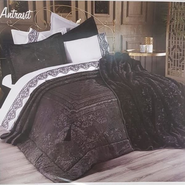 Özdilek Fantasia Antrasit 10 Parça Çeyiz Seti