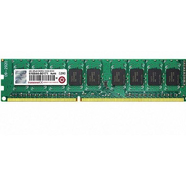 Transcend TS512MLK72V3N 4 GB DDR3 1333 MHz CL9 ECC Server Rami