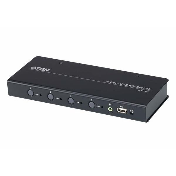 Aten CS724KM 4 Port USB Klavye Mouse Km Switch Kablosu