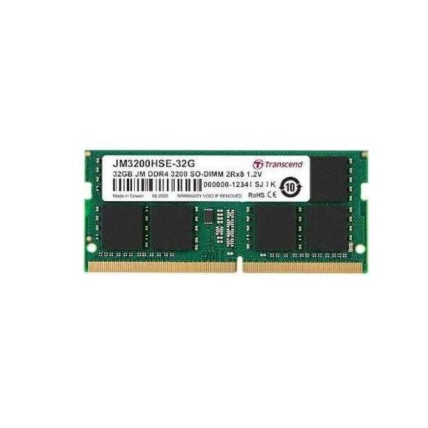 Transcend JM3200HSE-32G 32 Gb Ddr4 3200 MHz CL22 1.2 V Notebook Ram