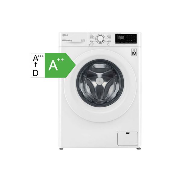 LG F4V3VYW3WE Beyaz Çamaşır Makinesi