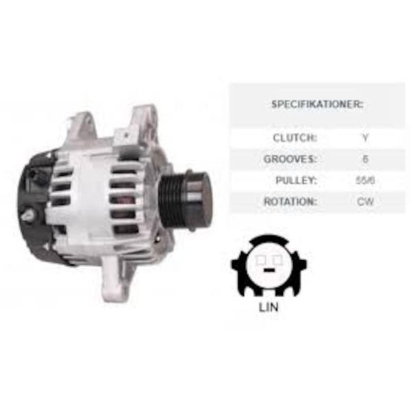 Denso DAN1096 Toyota Auris Corolla Alternatör