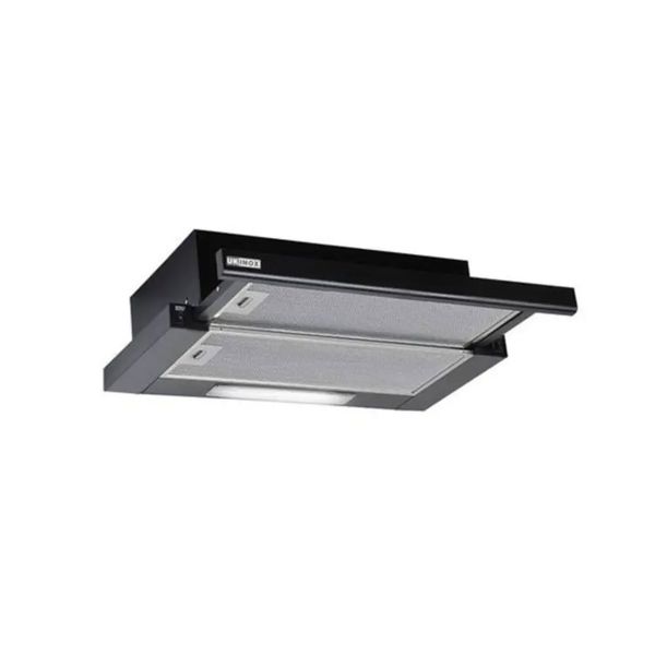 Ukinox Trager S 500 60 cm Siyah Aspiratör