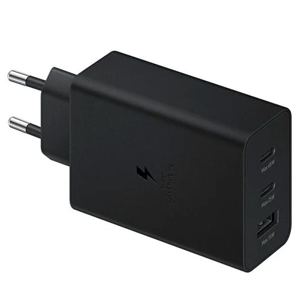 Samsung EP-T6530N Siyah 65W 3'lü Adaptör