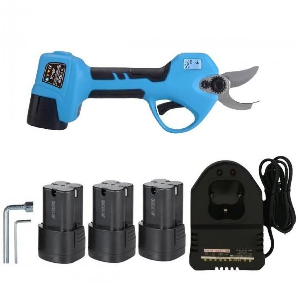 Suca Sc 8604 32 mm 3 Akülü Şarjlı Göstergeli Budama Makası