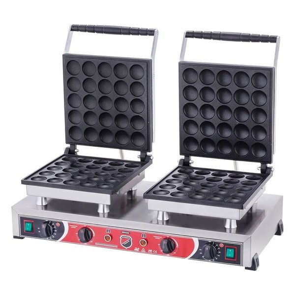 Işıkgaz Silverinox SLVR-B12 Elektrikli Çiftli Yuvarlak Bubble Waffle Makinesi