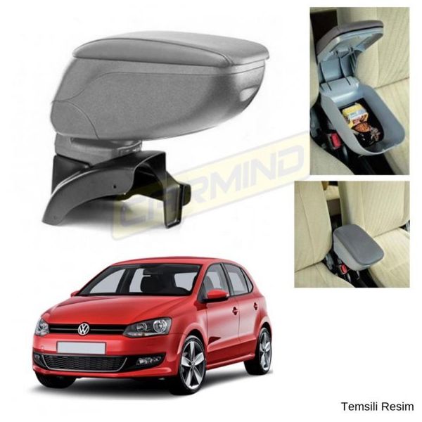 Volkswagen Polo Gri 2009 - 2017 Kolçak Kol Dayama