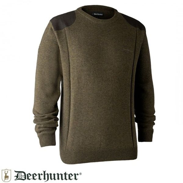 Deerhunter Sheffield XL Knit Yeşil Kazak