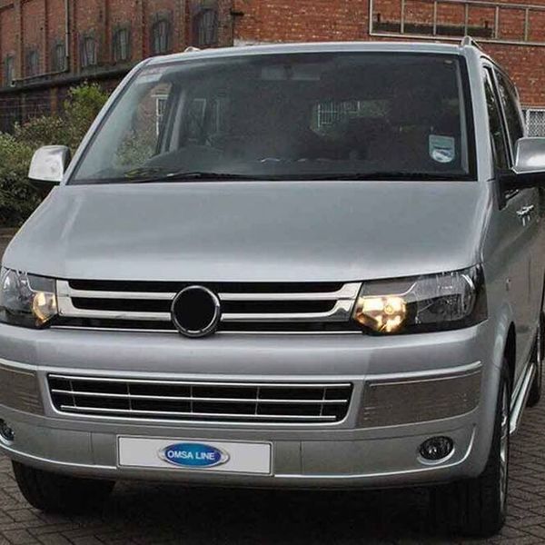Omsa VW T5 Caravelle Krom 4 Parça 2010-2014 Arası Ön Panjur