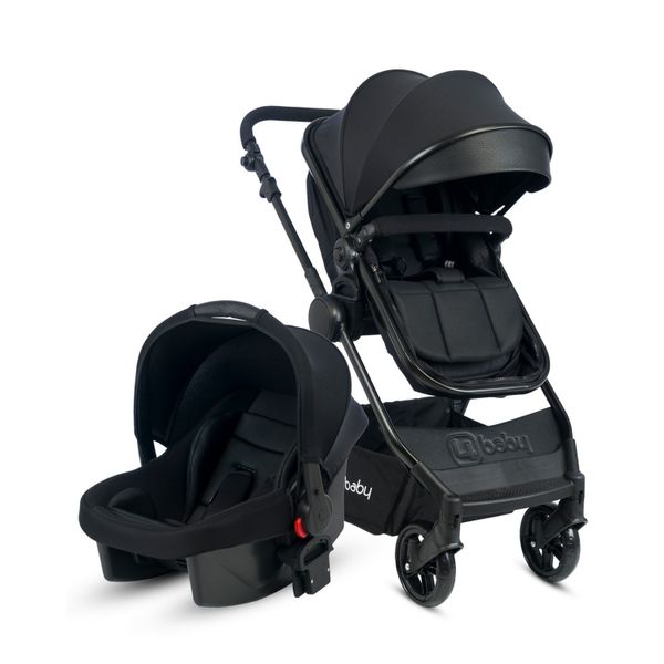 4 Baby AB-482 Cool Siyah Travel Sistem Bebek Arabası