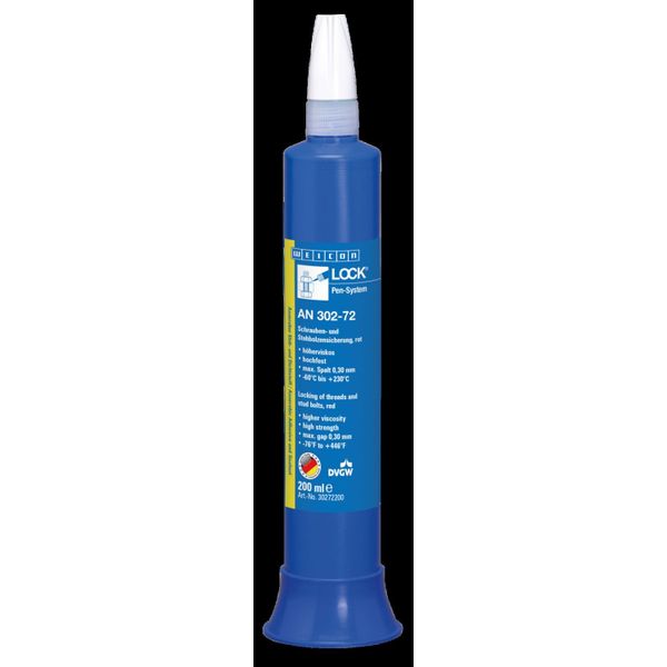 Weiconlock AN 302-72 Kırmızı 200 ml Civata ve Destek Pimi Contası