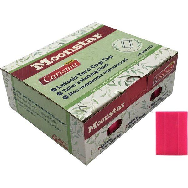 Moonstar Carisma-06 100 Adet Pembe Sabun Çizgi Taşı