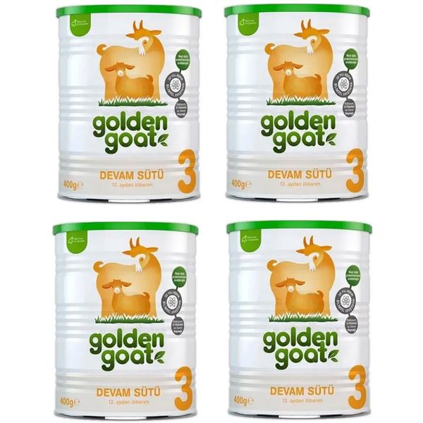 Golden Goat 4x400 gr 3 Keçi Devam Sütü