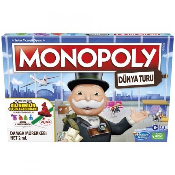 Monopoly F4007 Dünya Turu