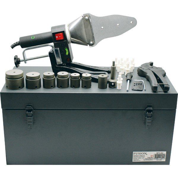 Fusion SF3-S2 12 Parça 700W Pprc Plastik Boru Kaynak Makinesi Set