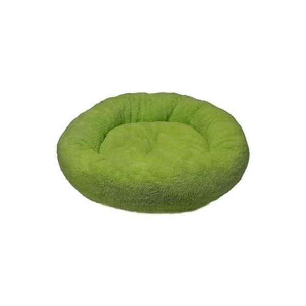 Dubex 52x9 cm Yeşil Peluş Simit Yatak
