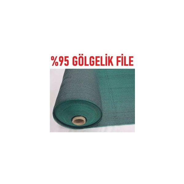 Abdioğulları 6 mx15 m %95 Gölgelik File Bahçe Çit Örtüsü Meyve Ağacı Örtüsü
